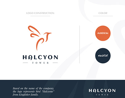 HALCYON TOWER - Logo Design