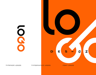 Typeface logos set #1