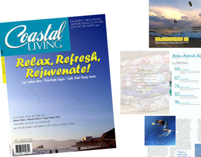 Coastal Living Magazine Redesign