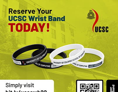 Wrisband and flyer design | UCSC Students' Union 23
