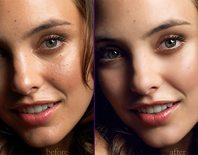 high end skin retouching in photoshop