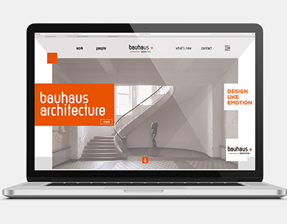 Homepage style Bauhaus | Adobe Hidden Treasures Cont