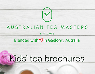 [print] Australian Tea Masters - Kids' Tea Brochures