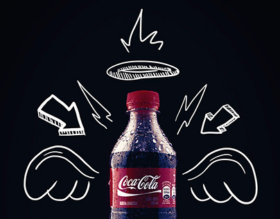 Coca-Cola ads (studio photography)