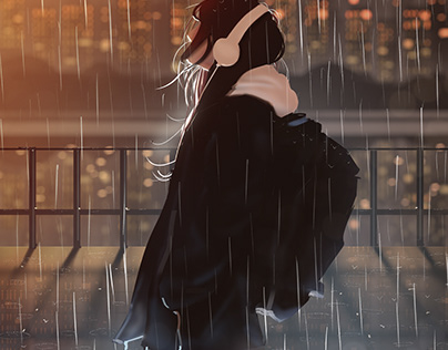 The Girl in Rain