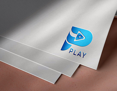 Play (P+Play Button)- Logo Design (Unused)