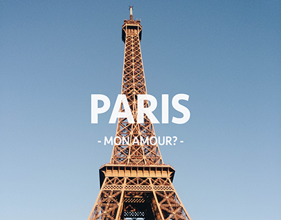 Paris / Mon amour