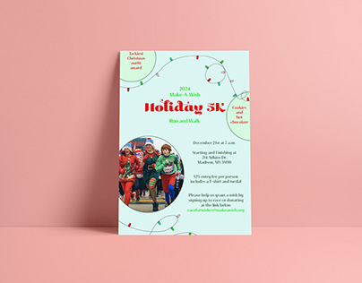 Poster and Social Media Posts Project - Holiday 5K