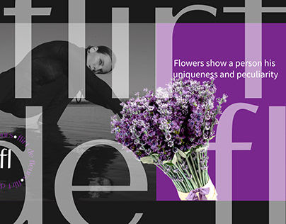 Flirt de fleur | LOGO design. Brand IDENTITY