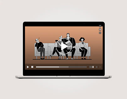 "Watching Cinema" Animation