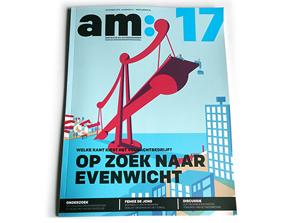 Editorial (cover)illustration for am:magazine
