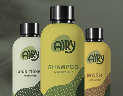 Airy shampoo Packaging