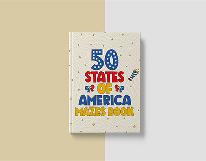 50 States of America Mazes Book