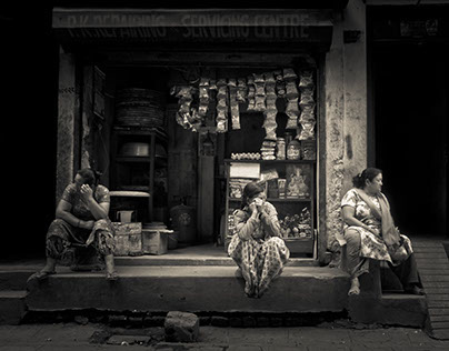 The Back Streets of Kathmandu...