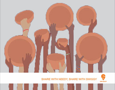 Swiggy Campaign on Hunger (college assignment)