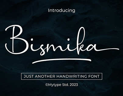 Bismika - Handwriting Font