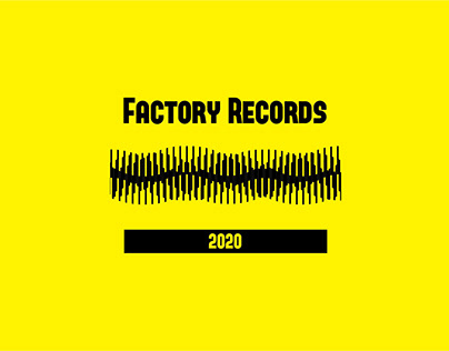 Factory Records 2020 - Vinyl cOVER