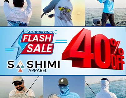 Sashimi - Social media Ad - Video Discount Campaign