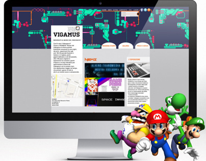 VIGAMUS - VIDEO GAMES MUSEUM - Restyling of the website