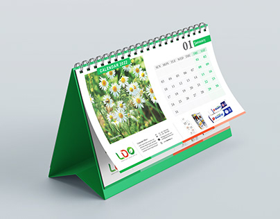 Corporate Desk Calendar
