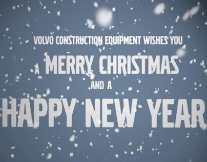 Seasons greetings Volvo CE