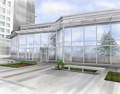 Architectural Renderings for Founding Farmers Reston