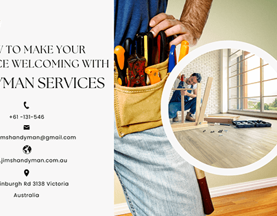 Make Your Entrance Welcoming with Handyman Services