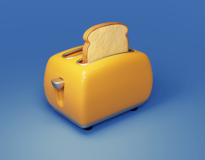 Toasted bread animation