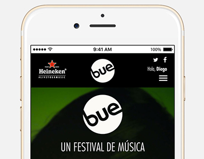 Heineken - Festival BUE Mobile