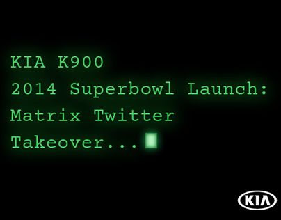 2014 Superbowl Matrix Twitter Takeover