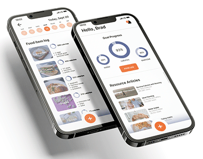 KalorieTrak App - UI Case Study