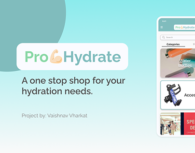 Pro Hydrate | UIUX Case Study