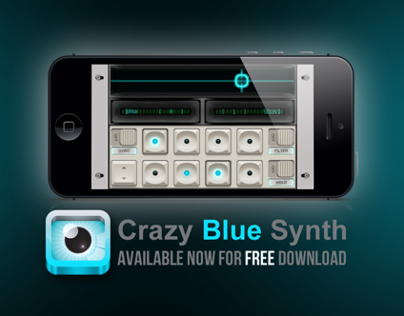 Crazy Blue Synth @ App Store