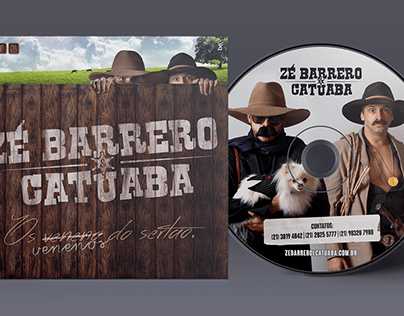 CD e Identidade Visual | Zé Barrero & Catuaba