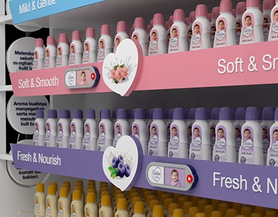 Cussons Baby - Product Stand