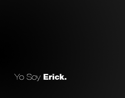 Yo soy Erick