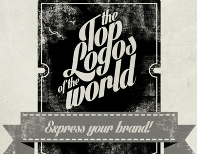 Top logos of the World infographic