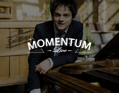 Jamie Cullum Momentum Tour | Branding & Typography '13