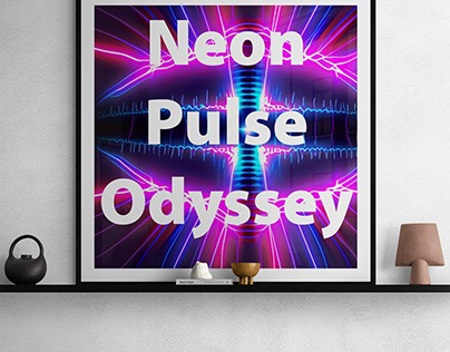 "Neon Pulse Odyssey" Techno Music