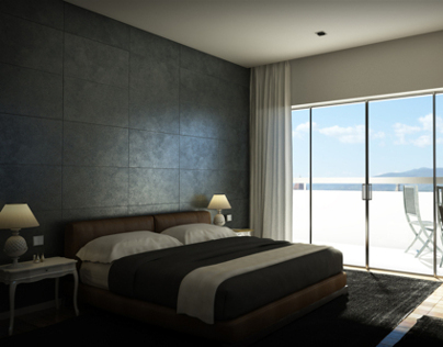 hotel room design | single and double room