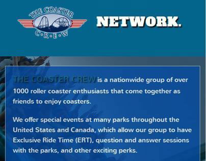 Coaster Crew Network Portal