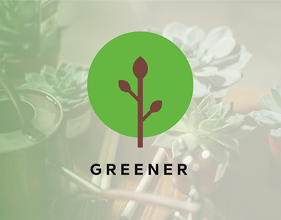 Project thumbnail - Grenner Logo, Branding Photoshop Illustrator