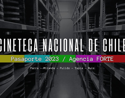 CINETECA NACIONAL DE CHILE: Ganador Pasaporte UFT 2023
