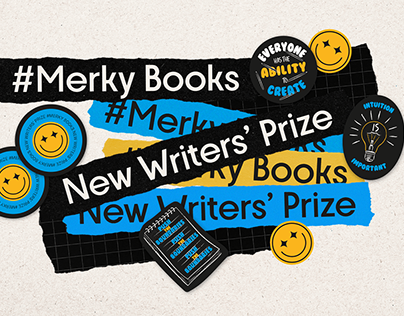 Merky Books New Writers' Prize Branding