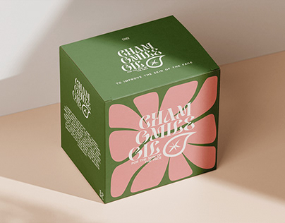 "Chamomile oil"packaging design