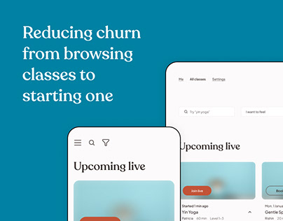 Project thumbnail - Reducing Churn to Starting a Class