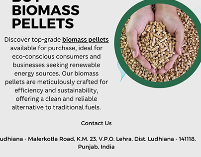 Premium Biomass Pellets for Sale: