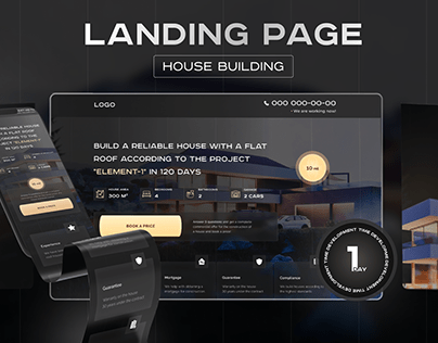 Landing page | House building