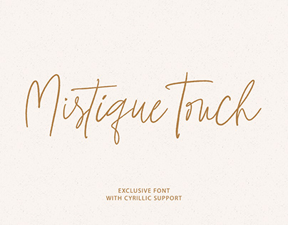 Mistique Touch Latin & Cyrillic