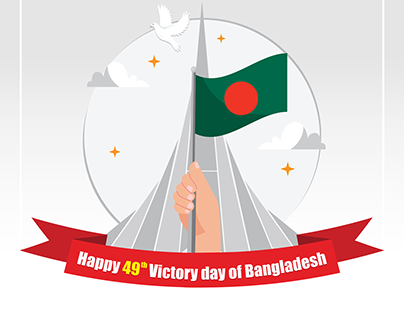 Social Media Post for "Victory day of Bangladesh"